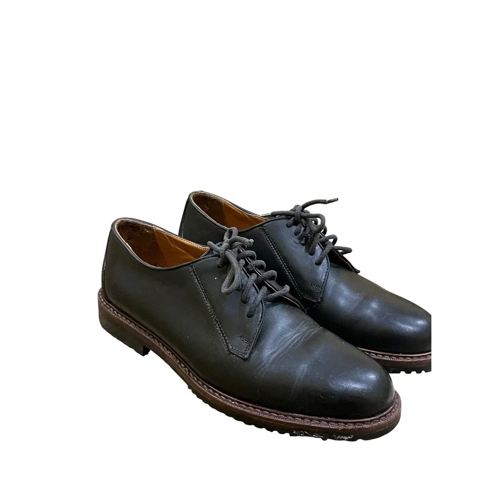 Cole Haan‎ Country Black Leather Lug Sole Oxford Shoes Mens 8M Office Comfort